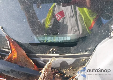 2016 Nissan Altima 2.5 Sv z USA, uszkodzony, nr VIN 1N4AL3AP3GC279371